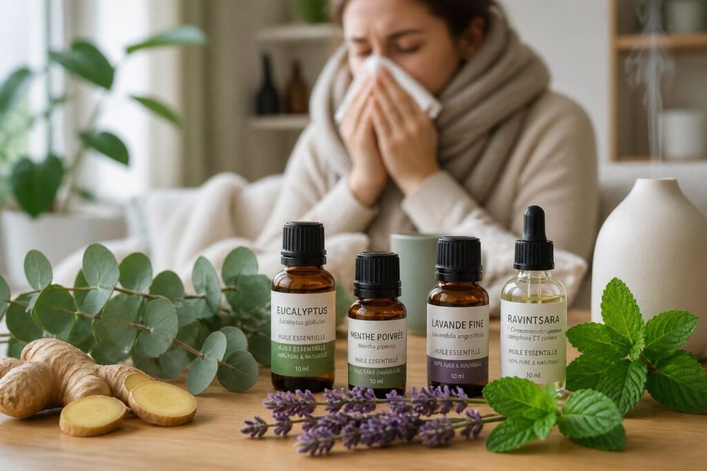 découvrez quelles huiles essentielles choisir en toute sécurité pour soulager les symptômes du rhume. guide pratique et conseils d'utilisation.