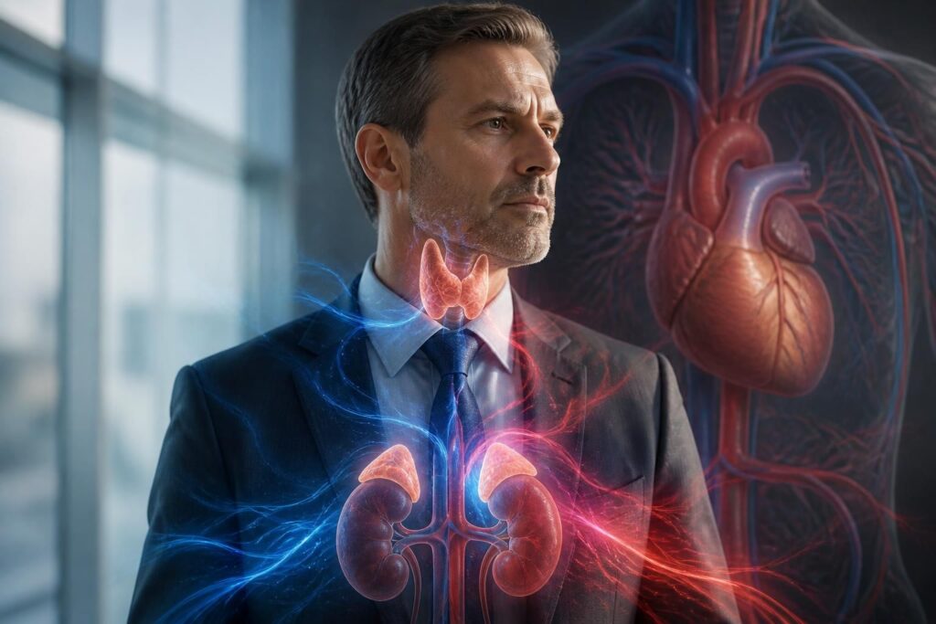 découvrez les causes de l'hypertension hormonale et ses particularités spécifiques chez l'homme pour mieux comprendre cette condition et ses impacts sur la santé masculine.