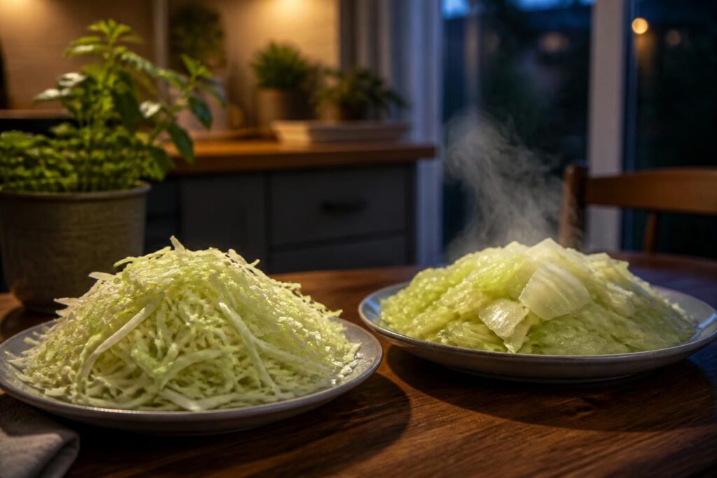 découvrez les bienfaits de manger du chou blanc le soir et choisissez entre le cru ou le cuit pour une digestion optimale et un repas sain.