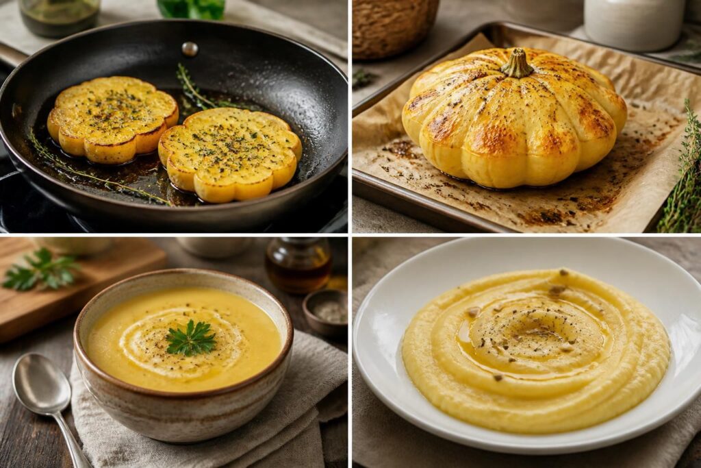 découvrez nos recettes faciles et savoureuses de pâtisson à la poêle, au four, en soupe ou en purée, pour varier les plaisirs selon vos envies.